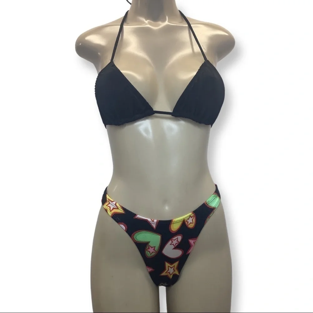 Indecent Proposal Made by Zuliana Hot & Sexy bright wet look bikini set